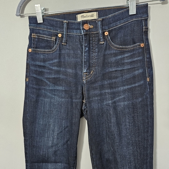 Madewell 9" Mid-Rise Skinny Jeans in Larkspur Wash - Picture 3 of 11